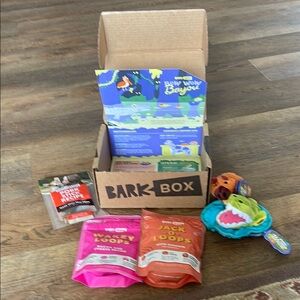 BarkBox Dog Toy and Treat Set